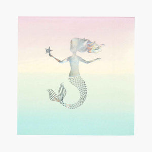 We Heart Mermaids Napkins