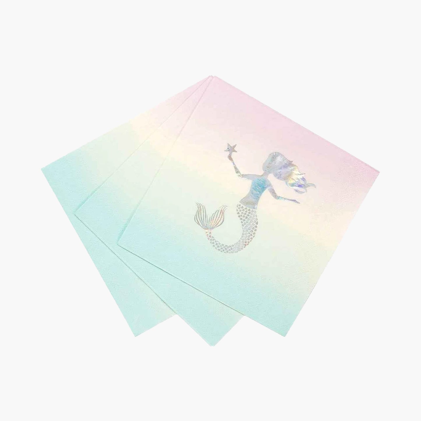 We Heart Mermaids Napkins