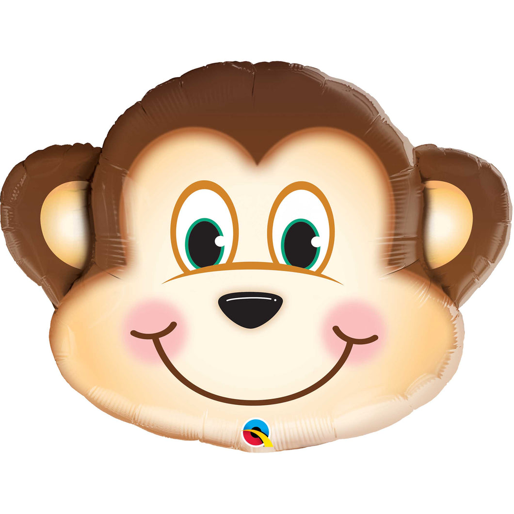 Mischievous Monkey Foil Balloon