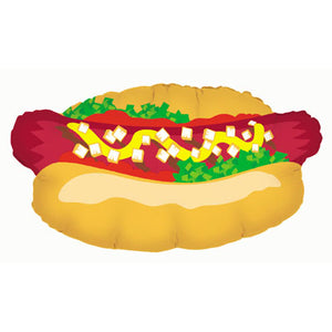 Hot Dog Shape Foil Balloon