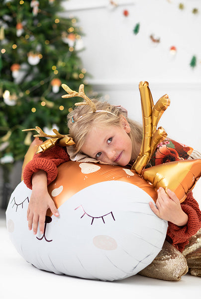 Deer Face Inflated Foil Balloon