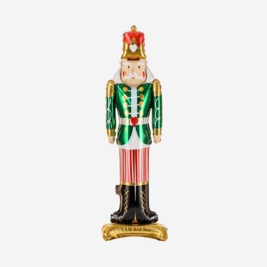 Standing Nutcracker Inflated Foil Balloon
