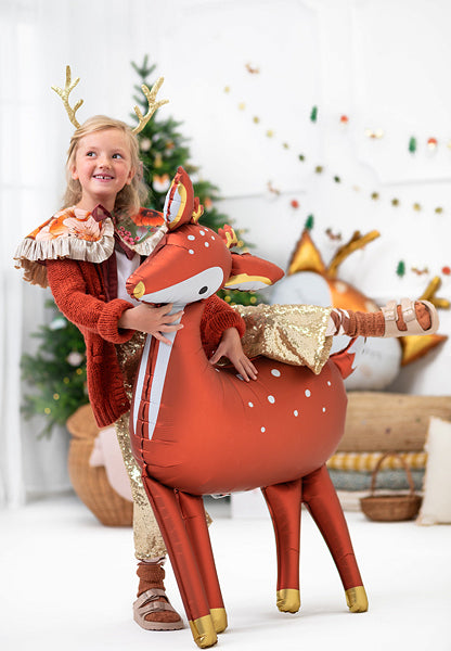 Deer Foil Inflated Balloon