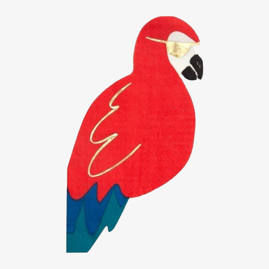 Pirate Parrot Napkins