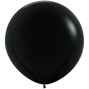 black giant 3ft latex balloon