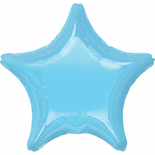 Pastel Blue Star Foil Balloon