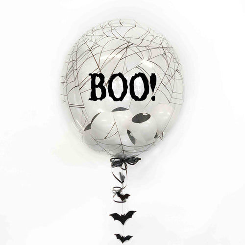 Halloween Eye Ball Boo Balloon Inflated
