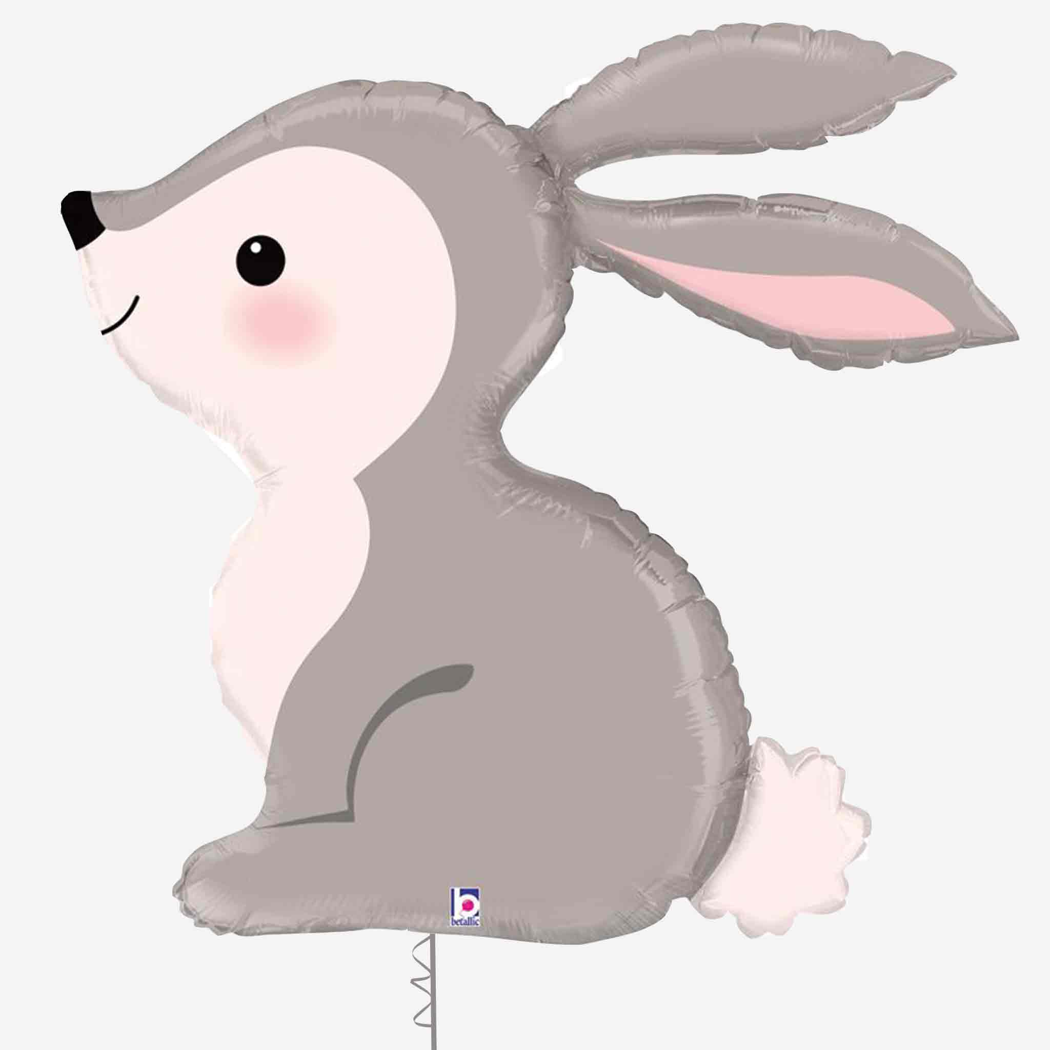 Woodland Bunny Foil Balloon | Woodland Party – The Balloon Works