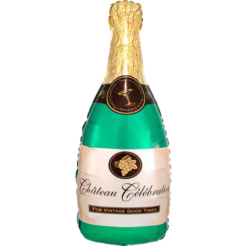 Champagne Bottle Foil Balloon