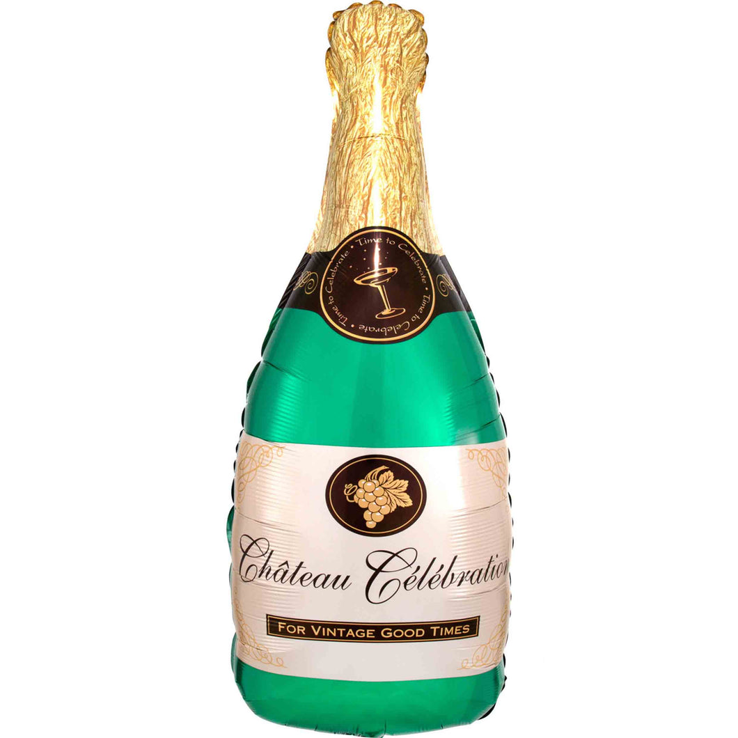 Champagne Bottle Foil Balloon