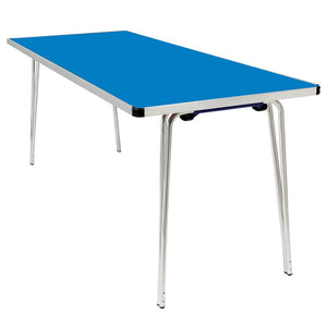 Children's Blue Long Table - 6ft
