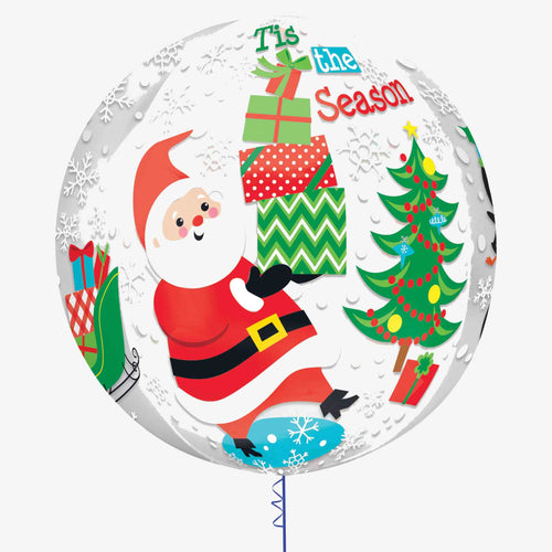 Christmas Orbz Foil Balloon