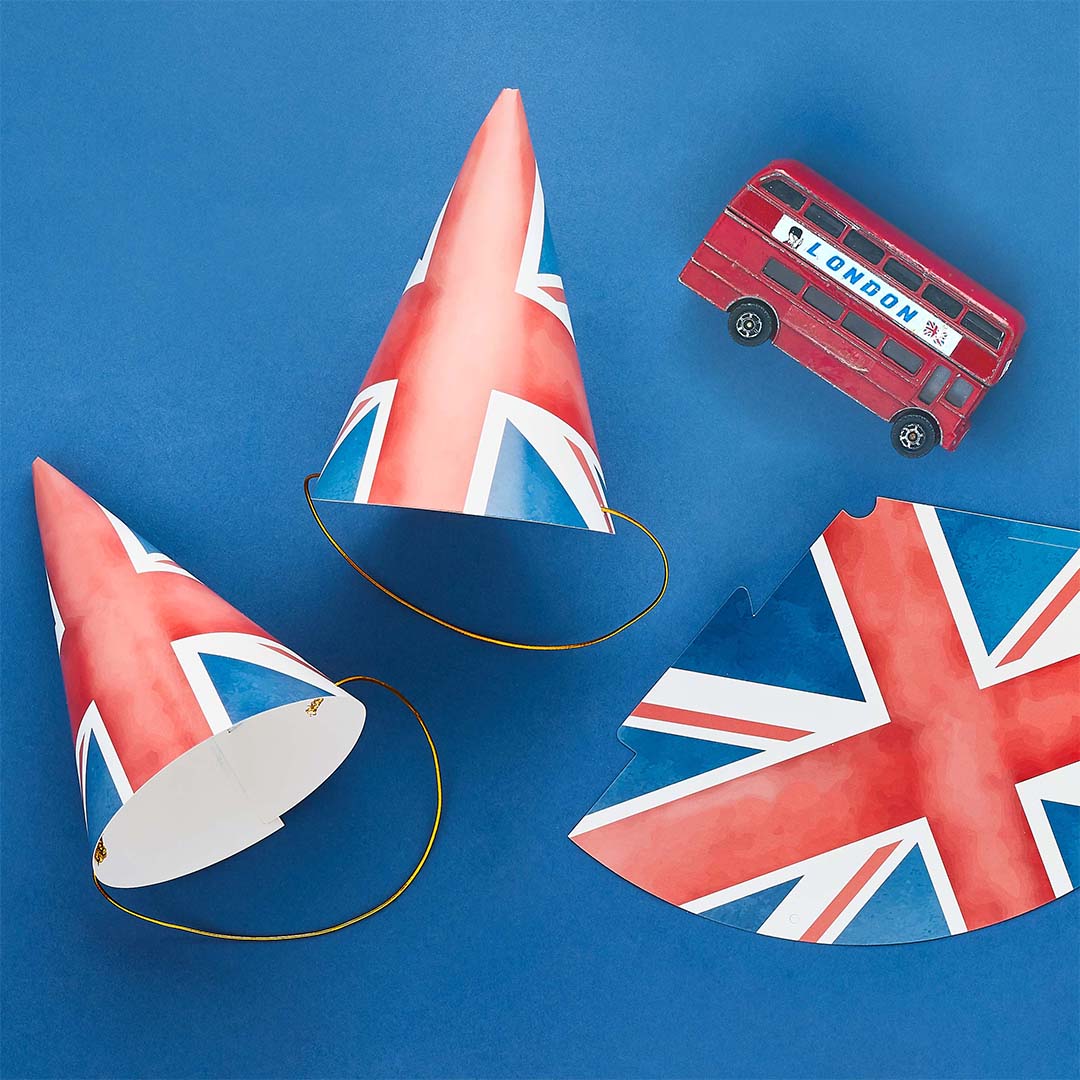 Union Jack Party Hats