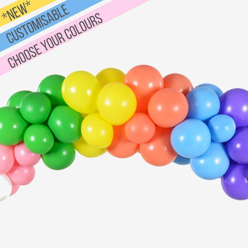 Customisable Inflated Organic Garland - Pick your colours