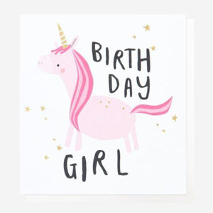 Party Unicorn Birthday Card