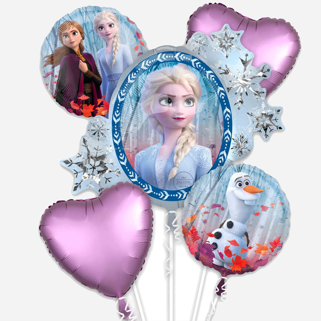 Frozen II Inflated Balloon Bouquet