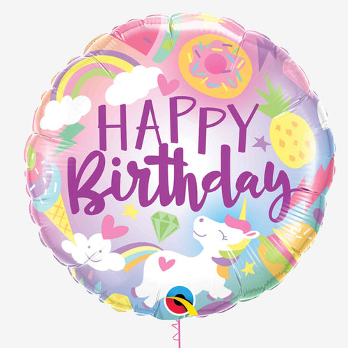 Fantastical Fun Birthday Foil Balloon