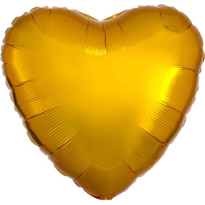 Gold Heart Foil Balloon