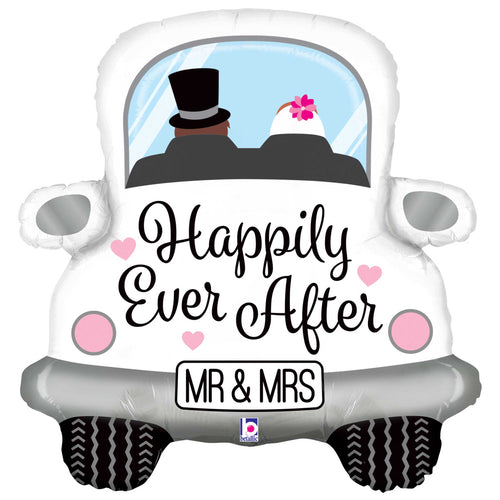 Happily Ever After Car Wedding Balloon