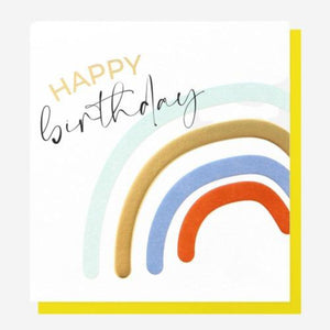 Rainbow Birthday Card