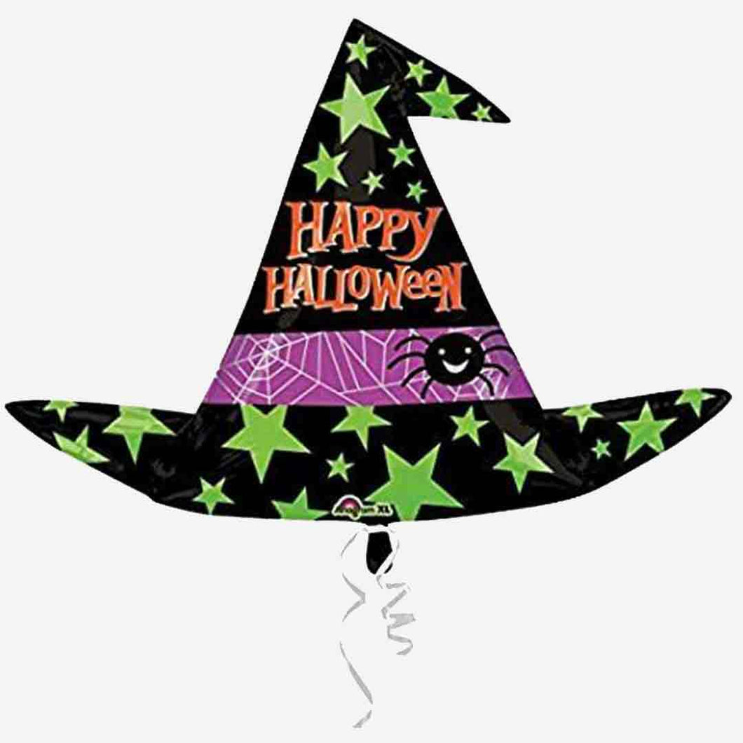 Happy Halloween Hat Foil Balloon