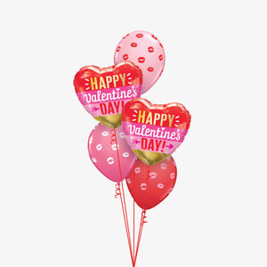 Happy Valentines Balloon Bouquet