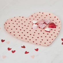 Heart Shaped Valentines Plates