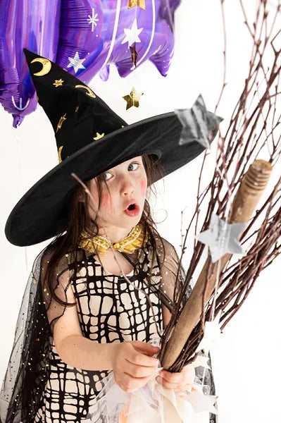 Stars and Moon Witch s Hat The Balloon Works