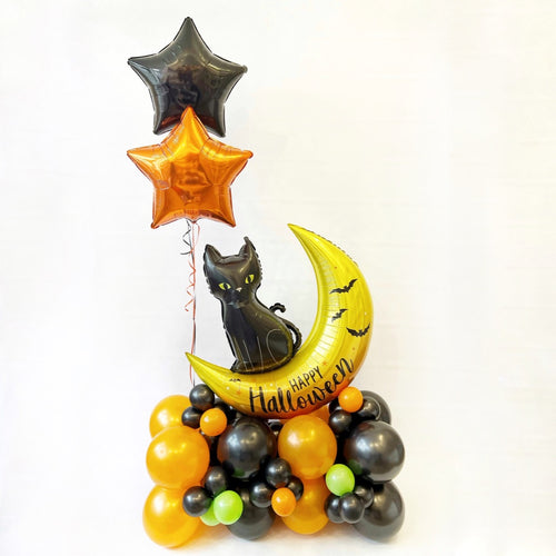 Halloween Cat & Moon Maxi Bouquet