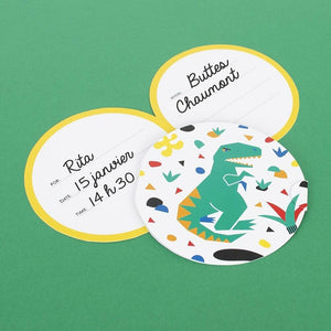 Dinosaur Party Invitations