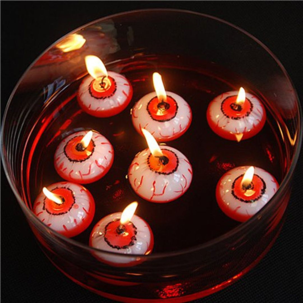 Floating Eyeball Candles