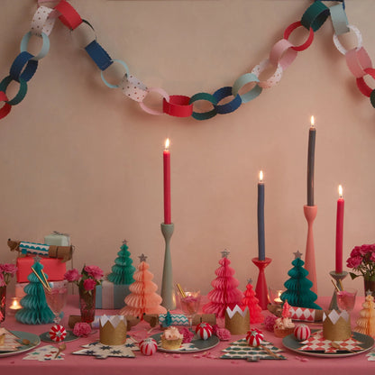 Green Forest Honeycomb Decorations