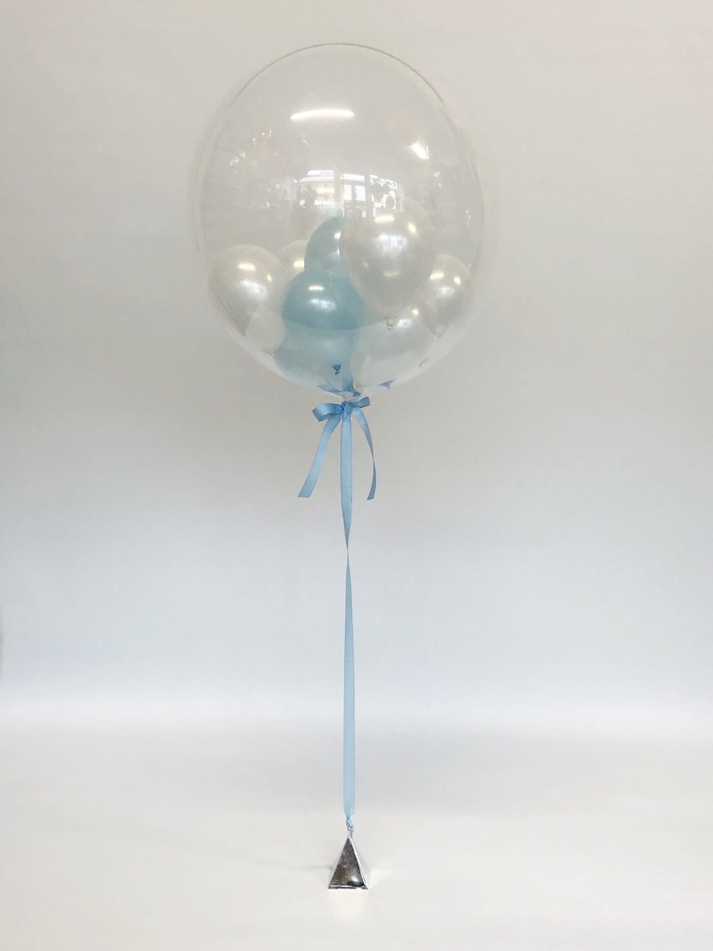 Personalised Clear Bubble Confetti Inflated Balloon