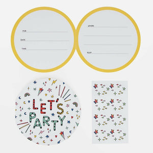 Let’s Party Invitations