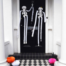 Halloween Skeleton Paper Honeycomb Hanging Decorations