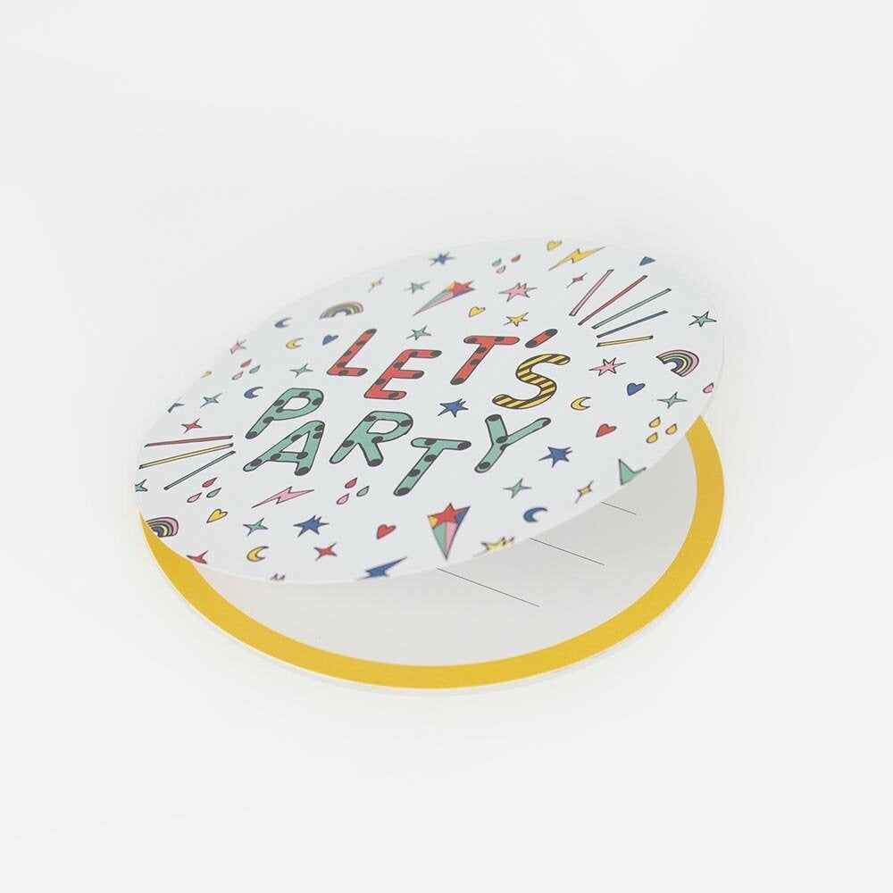 Let’s Party Invitations
