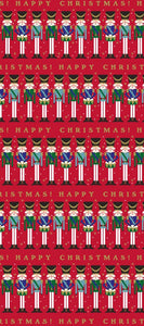 Christmas Nutcrackers Wrapping Paper roll