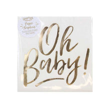 Oh Baby! Baby Shower Napkins