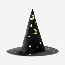 Stars and Moon Witch's Hat