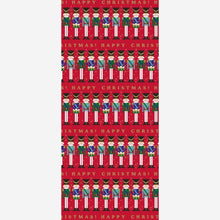 Christmas Nutcrackers Wrapping Paper roll