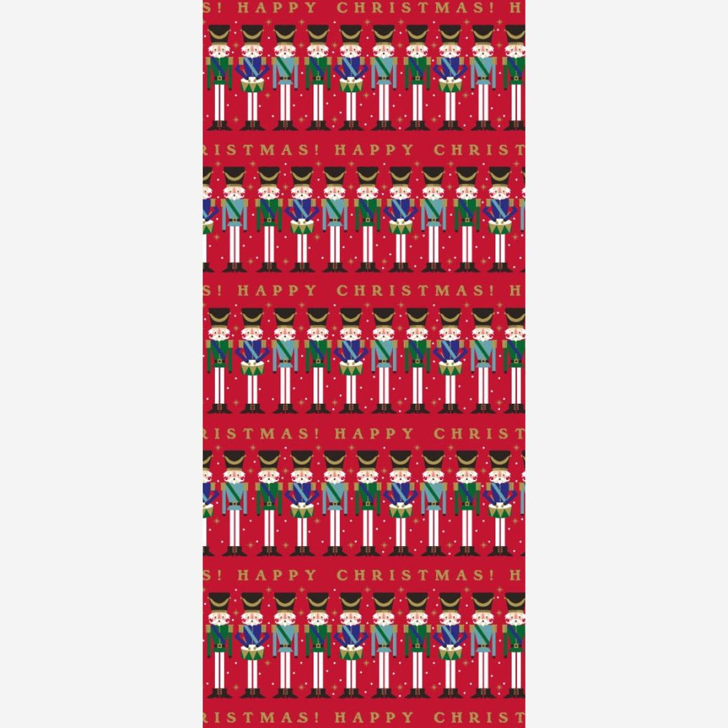 Christmas Nutcrackers Wrapping Paper roll