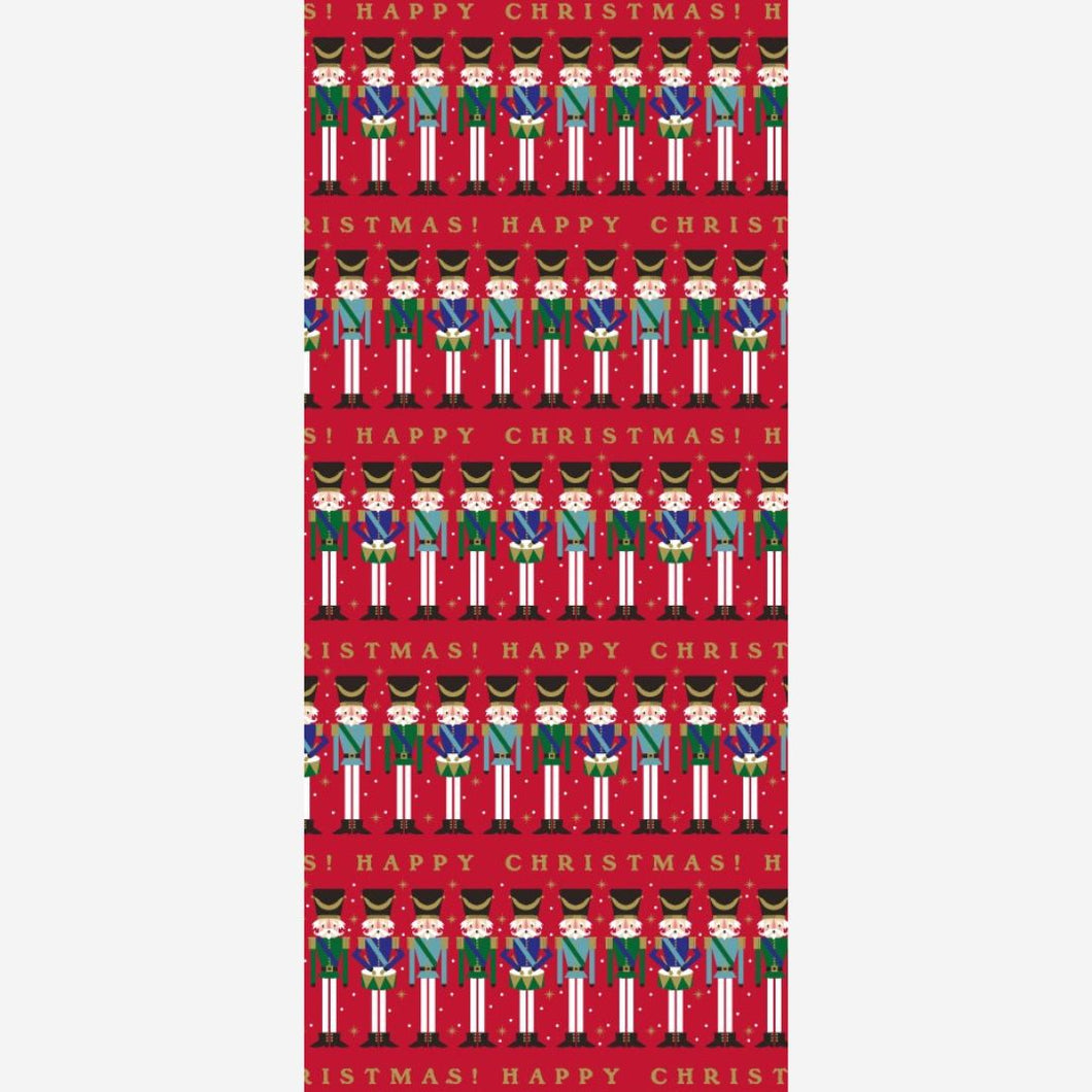 Christmas Nutcrackers Wrapping Paper roll