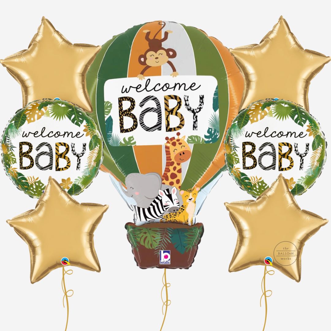 Welcome Baby Jungle Bouquet