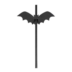 Bat Halloween Paper Straws