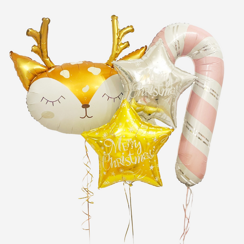 Cute & Sweet Deer Balloon Bouquet