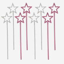 Pack of 8 Mini Star Wands Favour