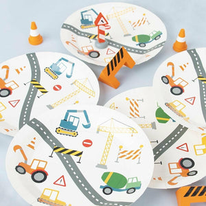 Construction Tractor Napkins