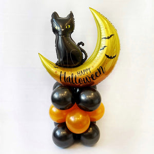 Halloween Cat & Moon Small Inflated Maxi Bouquet