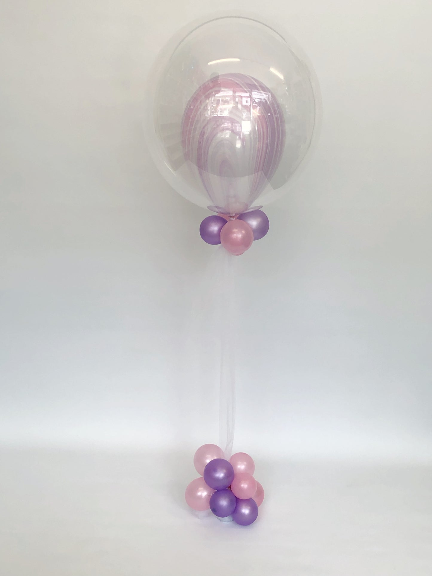 Personalised Clear Bubble Confetti Inflated Balloon