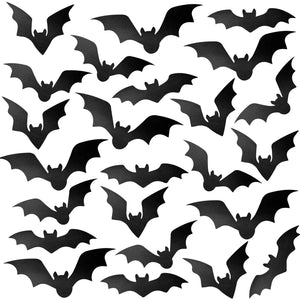 24 Piece Bat Window Clings